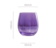 Amethyst Crystal Wine Glasses/Decorfur