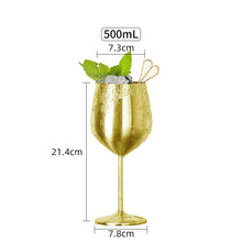 Metal Cocktail Glasses/Decorfur