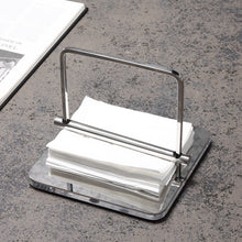Silver Steel Tissue Paper Holder