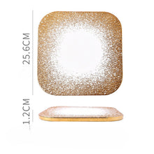 Western Luxury Gold Plate/Decorfur