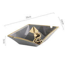 Cute Golden Bear Ashtray