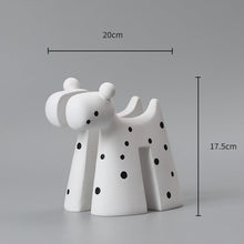 Spot Flocking Dog Bookends