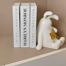Cute Bunny Golden Book Bookend