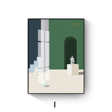 Mo Landi color decorative paintings