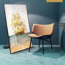 Vertical Sailing Wall Painting