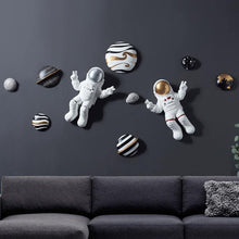Astronaut and Planet Wall Decor | Wall Art - Decorfur