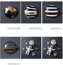 Astronaut and Planet Wall Decor | Wall Art - Decorfur