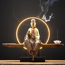 Guanyin Buddha ceramic incense decoration | buddha decor - Decorfur