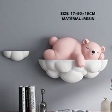 Cloud Bear Three Dimensional Wall Hanging