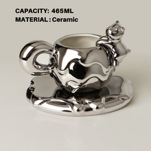 Bear Saucer Fat Mug