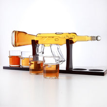 Elegant Gun Shape Decanter Set