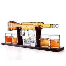 Elegant Gun Shape Decanter Set