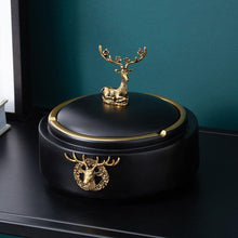 Black Retro ashtray | ASHTRAYS - Decorfur