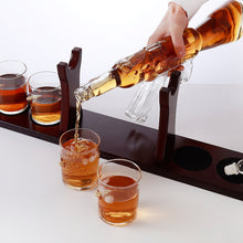 Elegant Gun Shape Decanter Set