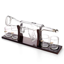 Elegant Gun Shape Decanter Set