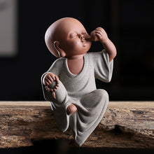 Baby monk's decor on stand | buddha decor - Decorfur