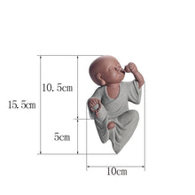 Baby monk's decor on stand | buddha decor - Decorfur