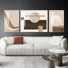 Shades of Beige and Brown Painting