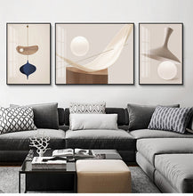 Shades of Beige and Brown Painting