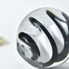 Disque Nordic simple modern glass ball paperweight