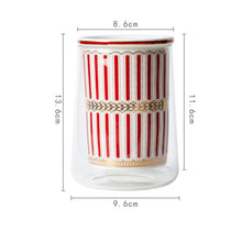 European Style Blue Red Cutlery Stand
