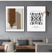 Geometric Abstraction Painting