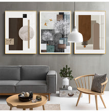 Geometric Abstraction Painting