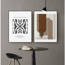 Geometric Abstraction Painting