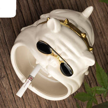 Cartoon Bull Dog Ashtray | ashtray - Decorfur