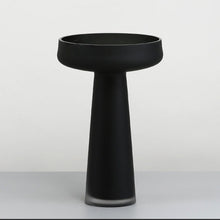 Frosted Candlestick Glass Base