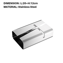 Amanda stainless steel tissue box