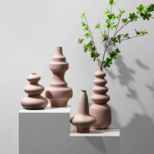 Small Mouth Spiral Vase