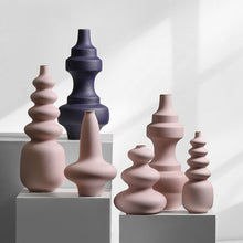 Small Mouth Spiral Vase