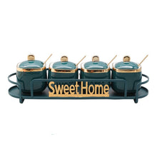 sweet home seasoning jars