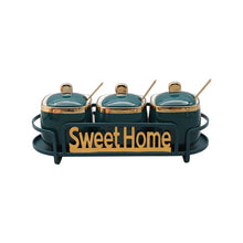 sweet home seasoning jars