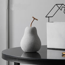 Grey Metal Twig Fruit Decor