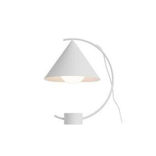 Crescent Shaped Black and White Table Lamp | light - Decorfur
