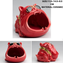 Cartoon Bull Dog Ashtray