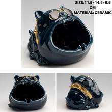 Cartoon Bull Dog Ashtray