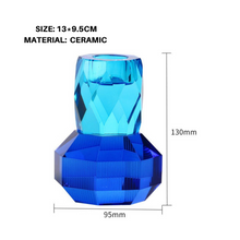 Colour Crystal Candle Stand