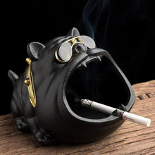 Cartoon Bull Dog Ashtray | ashtray - Decorfur