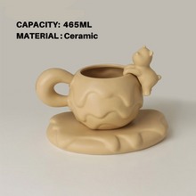Bear Saucer Fat Mug