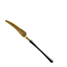 European Black and Gold Cutlery