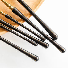 European Black and Gold Cutlery