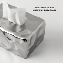 Bubble ceramic tissue box