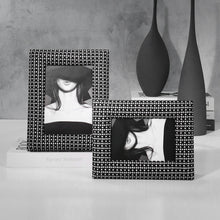 Black and White Patterned Photo frame