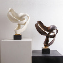 Ribbon Sculpture Decor