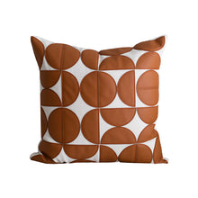 Orange Circle Semi Circle Patch ( Set of 2 )