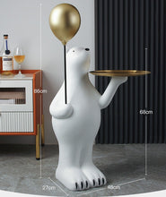 Polar Bear Double Tray Storage Ornament