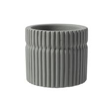 Ribbed Minimal Colourful Planter